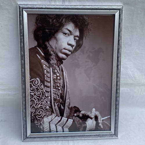 Framed jimi hendrix print - hendrix, 1967