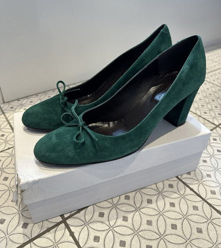 Bennett trina green suede - trina,