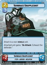 SWU Vambrace Grappleshot (Foil Hyperspace) (347) [Shadows of the Galaxy]