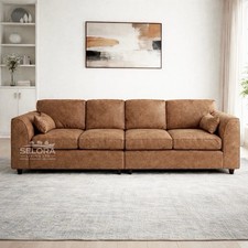Oakley 4 Seater Sofa Tan