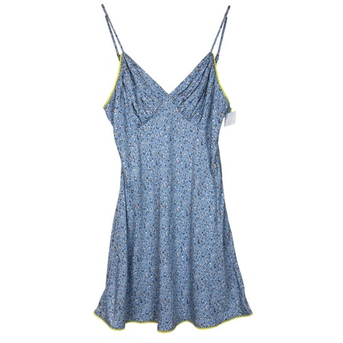 Topshop blue floral jacquard - floral,