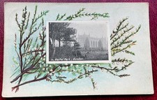 Vintage coloured postcard, In Baxter Park, Dundee, Scotland