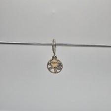 Genuine Pandora 14K Gold Plated Shine Family Tree Dangle Charm ALE 925 768661C01