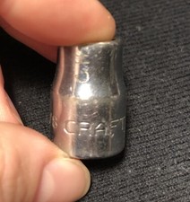 Vintage Craftsman 3/8" Socket 3/8" Drive 12 Pts No. =v= USA Nice!