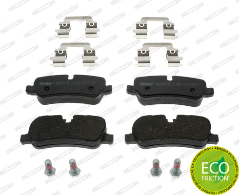 New brake pad set - pad,