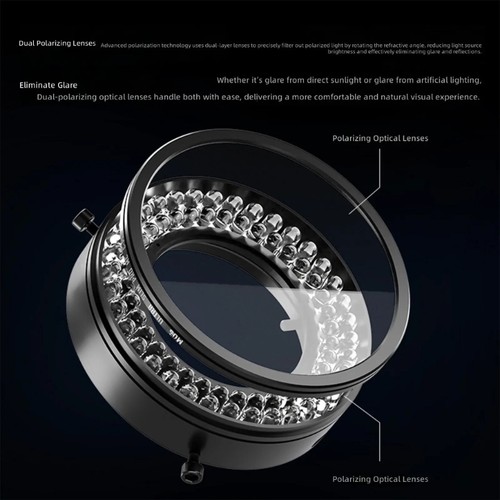 Microscope rings light - rings,