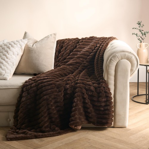 Ohs faux fur ribbed - ribbed, fleece