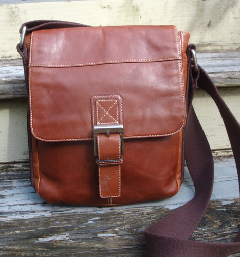 Fossil brown leather - fossil, crossbody