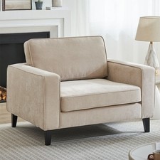 Soho Fabric 1 Seater Sofa In