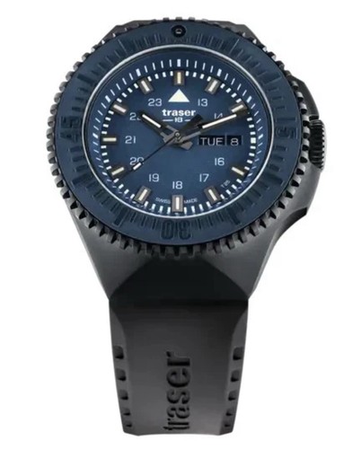 Traser p69 black stealth watch - traser,