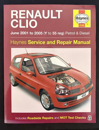 Haynes 4168 renault clio - haynes,