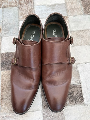 Skopes brown leather double - leather,