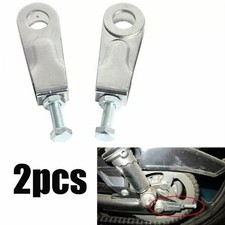 2pcs for Yamaha YBR 125 Rear Wheel Axle Chain Adjuster Puller Chain Tensioner