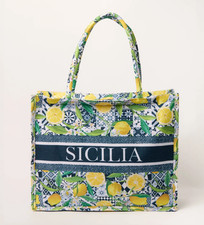 Sicilia Lemon Print Canvas