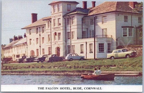Bude vtg postcard the falcon - vtg,