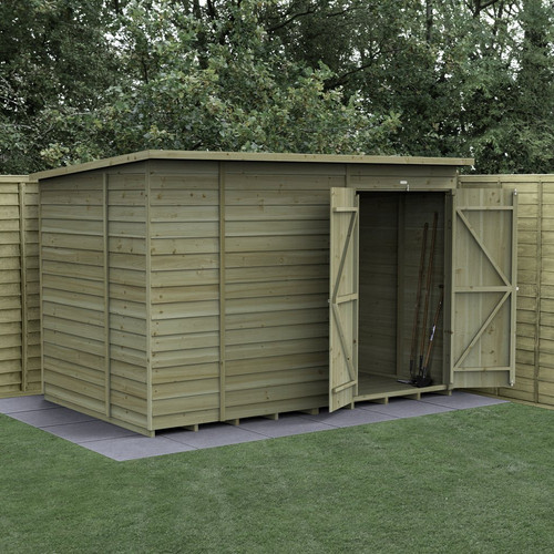 10x6 wooden garden shed - 10x6,