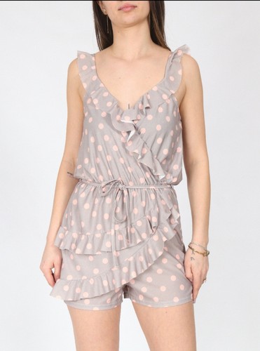 River island grey - pink, polka