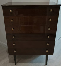 Vintage Mid Century Chest of 6