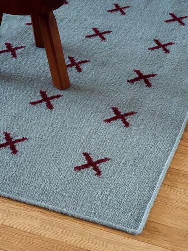Blue scandinavian swedish wool - scandinavian,