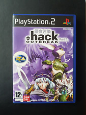Hack Part 3 Outbreak + Manual + DVD - PS2 UK PAL