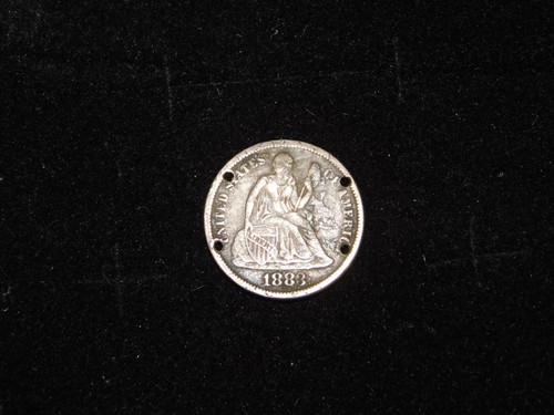 Vintage 1883 seated - seated, us