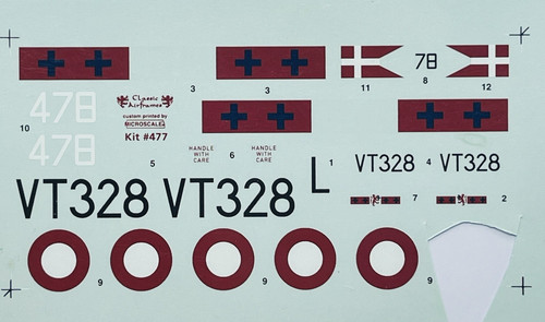 Decals gloster meteor 4 - decals,