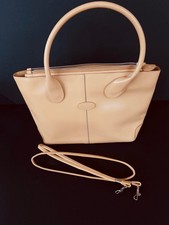 Tod’s Beige Leather Handbag