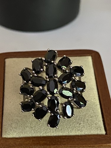 Sterling silver black onyx set - sterling,