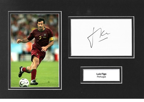 Luis figo signed 12x8 - signed, photo
