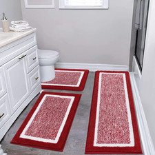 Bath Rug Set 3-Piece
