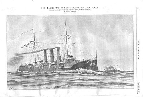 Hms amethyst royal navy - royal,
