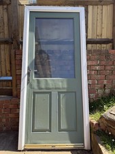 UPVC Back Door With Frame