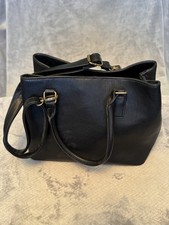 BUENO Black Satchel Top Handle