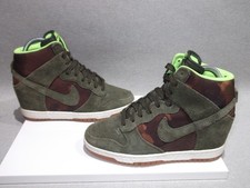 Nike Dunk Sky Hi Green Suede