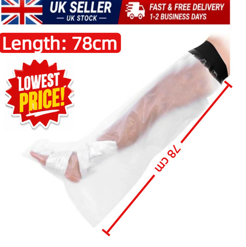 Waterproof leg cast - leg, cover