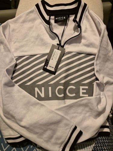 Nicce illusion zip sweater - illusion,