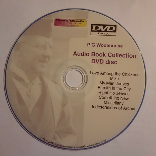 Wodehouse unabridged audio - pg,