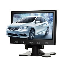 7'' inch LCD CCTV Monitor HD PC Display Screen HDMI/VGA/AV Input w/ Speaker