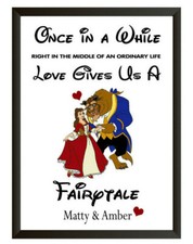Personalised engagement disney - personalised,