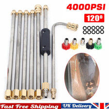 Gutter Cleaning Tool Extension Wand Lance High-Pressure Washer Roof Cleaner Jet