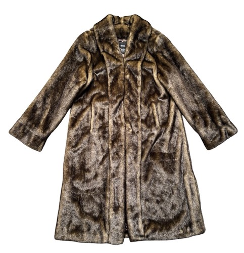 Dennis basso faux fur coat - fur,