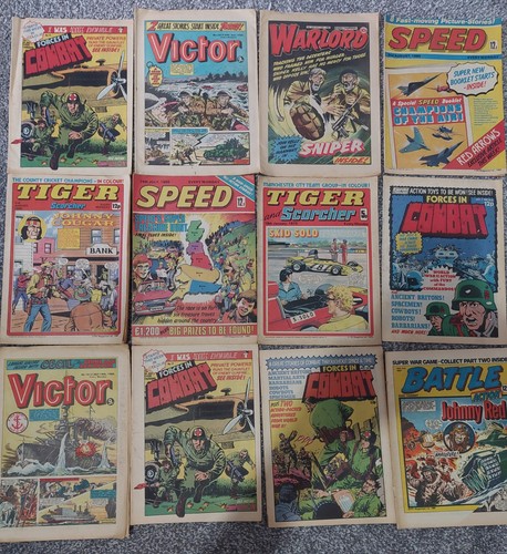 Vintage british comic - british, lot