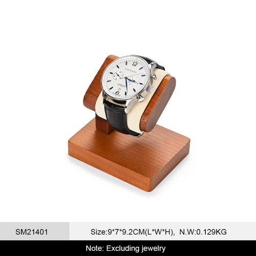 Solid wood watches display - watches,