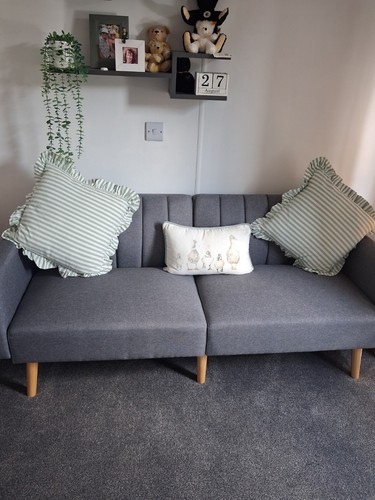 Seater sofa bed 140cm small - 2,