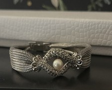 Vintage Silvertone Mesh