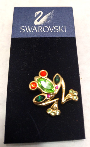 Swarovski frog rhinestones - swarovski,