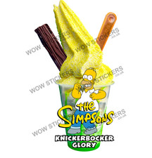 The Simpsons Homer Ice Cream