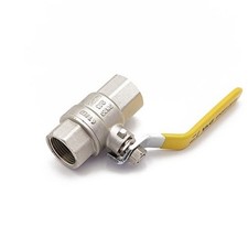 1/2" LEVER BALL VALVE YELLOW