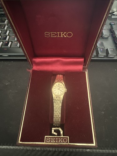 Vintage seiko 7840 - 11-7840, gold