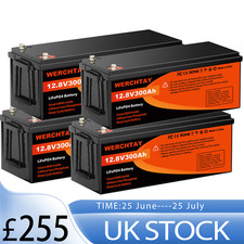 12V 300Ah LiFePO4 Lithium